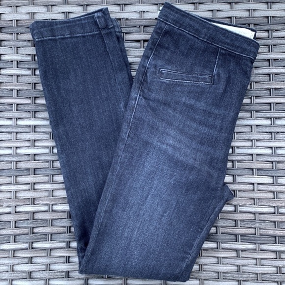 pilcro and The Letterpress by Anthropologie High-Rise Capri Denim Leggings - Picture 7 of 16
